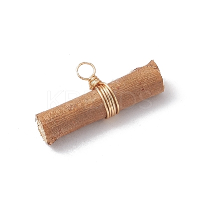 Wooden Sticks Pendant PALLOY-JF03393-02-1