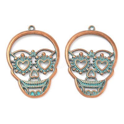 Alloy Pendants PALLOY-D313-01R-1