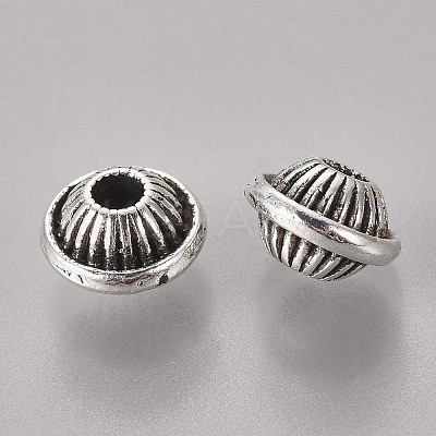 Tibetan Style Alloy Spacer Beads LF8340Y-NF-1