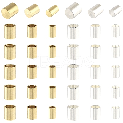 30Pcs 3 Styles 201 Stainless Steel Cord Ends STAS-YW0002-98-1