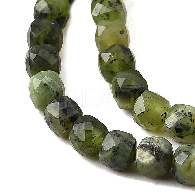 Natural Canadian Jade Beads Strands G-G259-C04-4x4mm-1