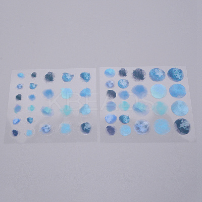 Waterproof PVC Creative Sticker LS-DIY-WH0195-38F-1