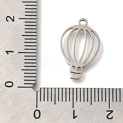 201 Stainless Steel Pendants STAS-R136-07P-1