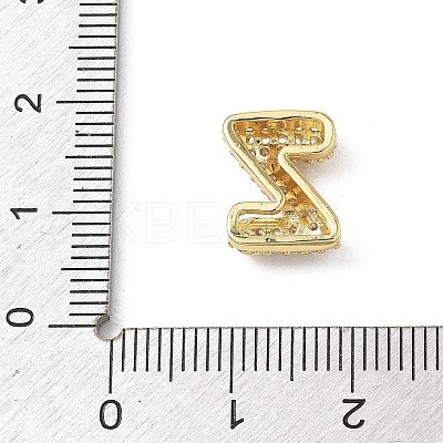 Brass Micro Pave Cubic Zirconia Pendants KK-A300-02G-Z-1