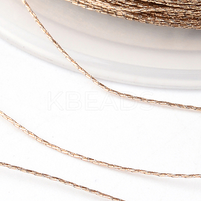 Round Metallic Thread MCOR-L001-0.8mm-15-1