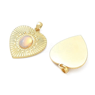 Brass & Opalite Pendants GG-CBAD360-13G-01-1