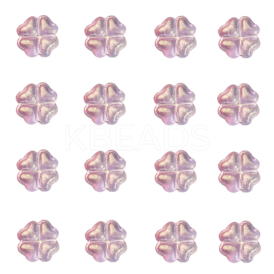 100Pcs Transparent Czech Glass Beads GLAA-CJ0001-55-1