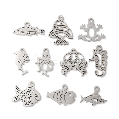 Ocean Theme 201 Stainless Steel Pendants FIND-Z102-02P-1