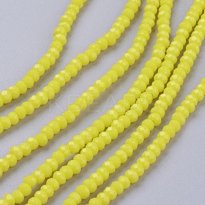 Imitation Jade Glass Beads Strands GLAA-R135-2mm-33-1