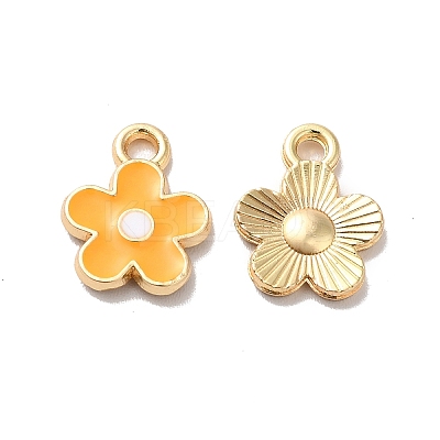 Alloy Enamel Charms ENAM-D043-02G-07-1