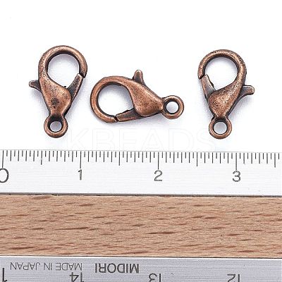Zinc Alloy Lobster Claw Clasps E102-NFR-1