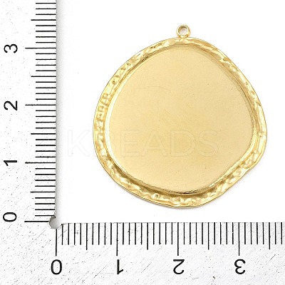 Printed 304 Stainless Steel Pendants STAS-P419-15G-03-1