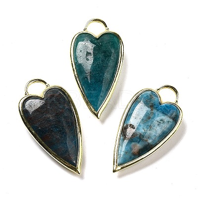 Natural Apatite Pendants G-K347-01G-01-1