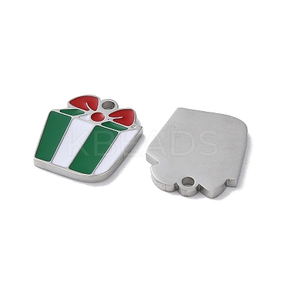 304 Stainless Steel Charms LS-STAS-C083-17P-01-1