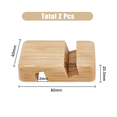 Wood Mobile Phone Holders LS-AJEW-WH0258-564-1