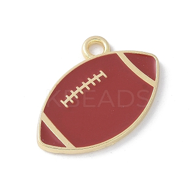 Alloy Enamel Pendants PALLOY-R153-02G-05-1
