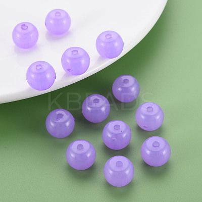 Imitation Jelly Acrylic Beads MACR-S373-14-EA04-1
