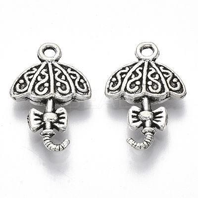 Tibetan Style Alloy Pendants TIBE-R317-017AS-LF-1
