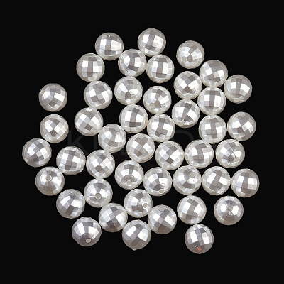 ABS Plastic Imitation Shell Pearl Beads KY-S171-17B-1