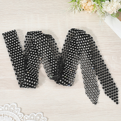 Alloy Crystal Rhinestone Ties AJEW-WH20006-208A-1