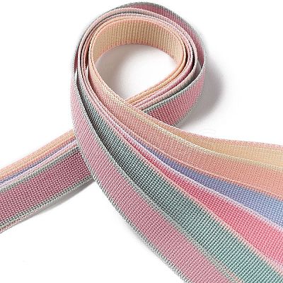 18 Yards 6 Styles Polyester Ribbon SRIB-Q022-D03-1