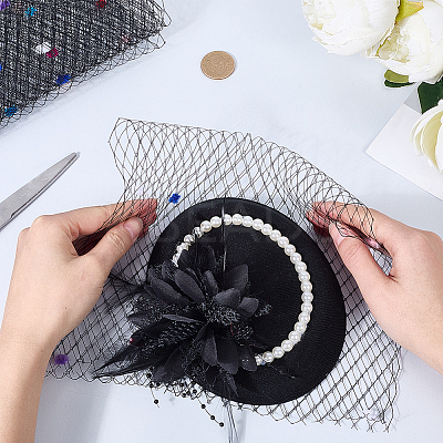 Nylon Gauze Fabric AJEW-WH20022-24-1