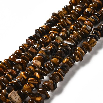 Natural Tiger Eye Beads Strands G-B026-03-1