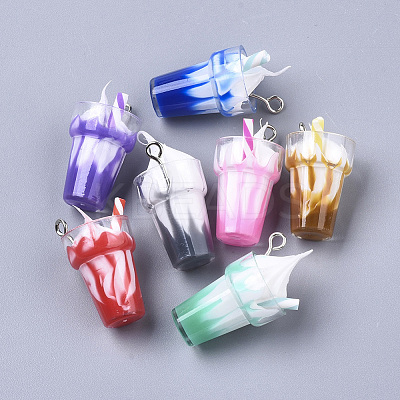 Resin Pendants CRES-S359-19-1