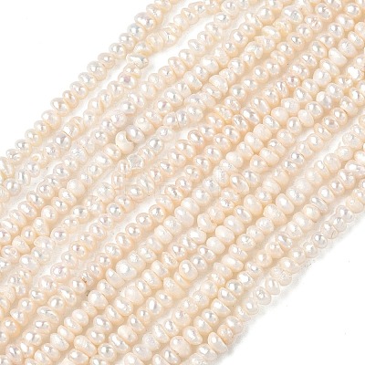 Natural Cultured Freshwater Pearl Beads Strands PEAR-C004-20A-1