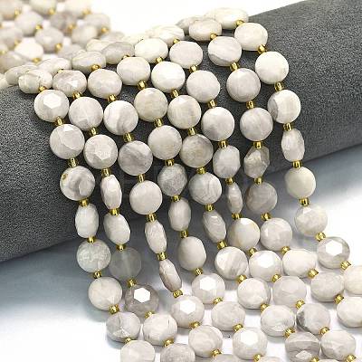 Natural Crazy Agate Beads Strands G-C116-A151-01-1