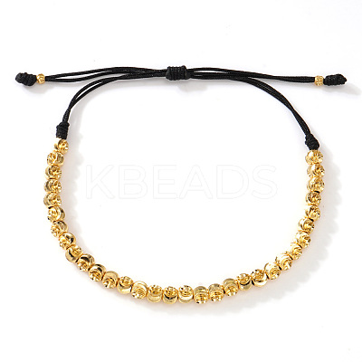 Brass Beads Braided Bead Bracelets YT5787-3-1
