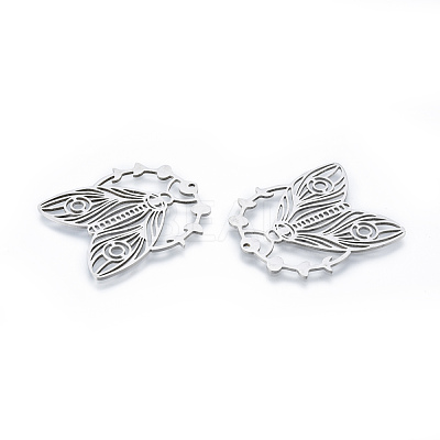 Non-Tarnish 201 Stainless Steel Pendants STAS-N090-LA925-1-1