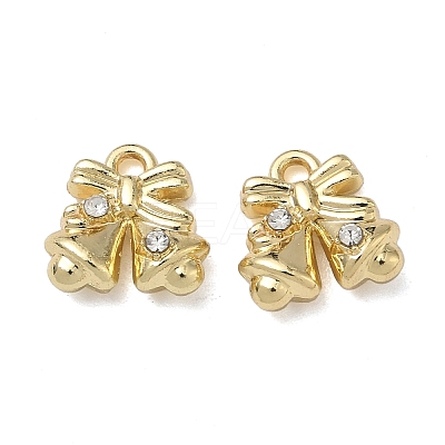 Christmas Alloy Crystal Rhinestone Pendants FIND-L026-01C-G-1