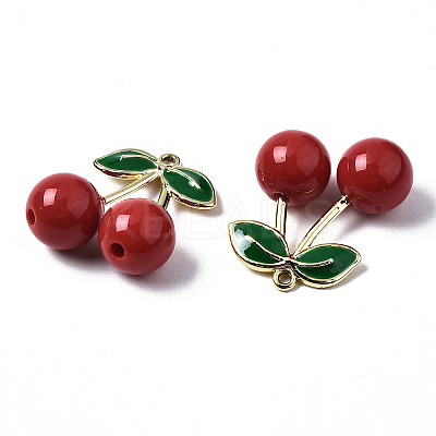 Alloy Enamel Pendants ENAM-N056-186-1