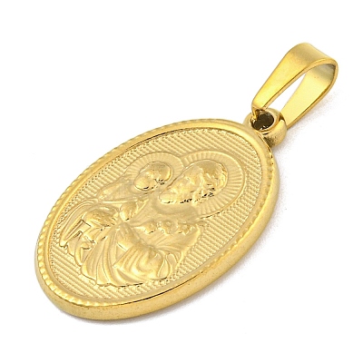 Ion Plating(IP) 304 Stainless Steel Pendants STAS-B071-02A-23G-1