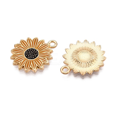 Alloy Enamel Pendants X-ENAM-A143-03KCG-1