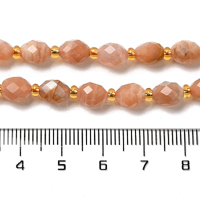 Natural Sunstone Beads Strands G-H297-C14-01-1