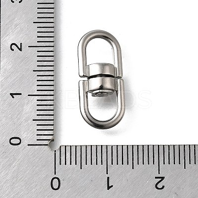304 Stainless Steel Swivel Clasps STAS-U051-03E-P-1