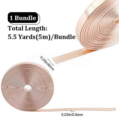 5M Flat Imitation Leather Cord LC-GF0001-02B-03-1