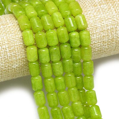 Natural Malaysia Jade Beads Strands G-B165-E01-8x12mm-1