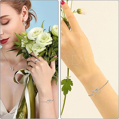 DIY Stainless Steel Slider Bracelets Making Kits DIY-UN0001-91-1
