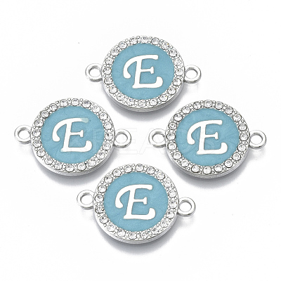 Alloy Enamel Links Connectors ENAM-TAC0003-01S-06E-1
