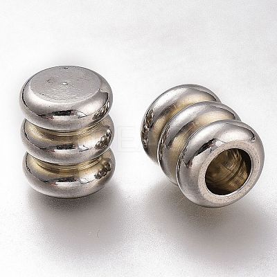 Tarnish Resistant 304 Stainless Steel Cord End Caps STAS-H108-09P-1