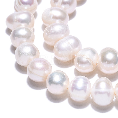 Natural Cultured Freshwater Pearl Beads Strands PEAR-N013-06K-1