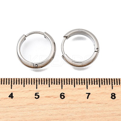 304 Stainless Steel Hoop Earrings LS-EJEW-Z123-01B-P-1