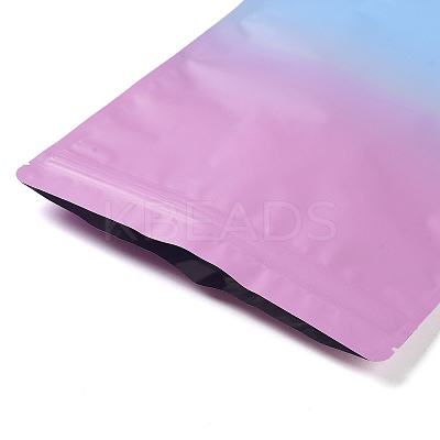 Two Tone Rectangle Plastic Zip Top Gift Bags OPP-B006-01A-02-1
