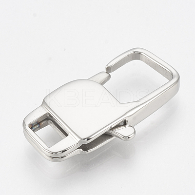 Tarnish Resistant 304 Stainless Steel Lobster Claw Clasps STAS-T033-28A-1