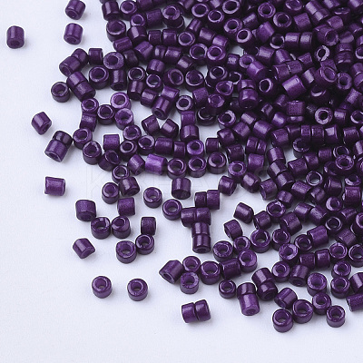Glass Cylinder Beads SEED-Q036-01A-D15-1