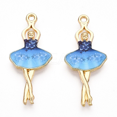 Printed Alloy Pendants ENAM-ZX002-32G-1