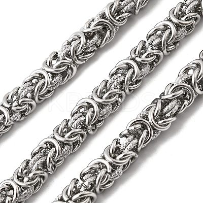 304 Stainless Steel Byzantine Chains CHS-Z007-23P-1